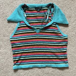 80s inspired crop top